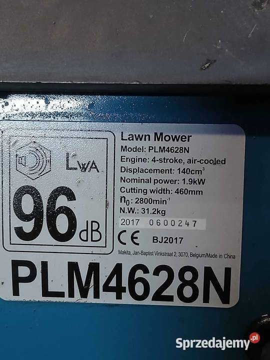 Kosiarka spalinowa Makita Trzeszczany Pierwsze