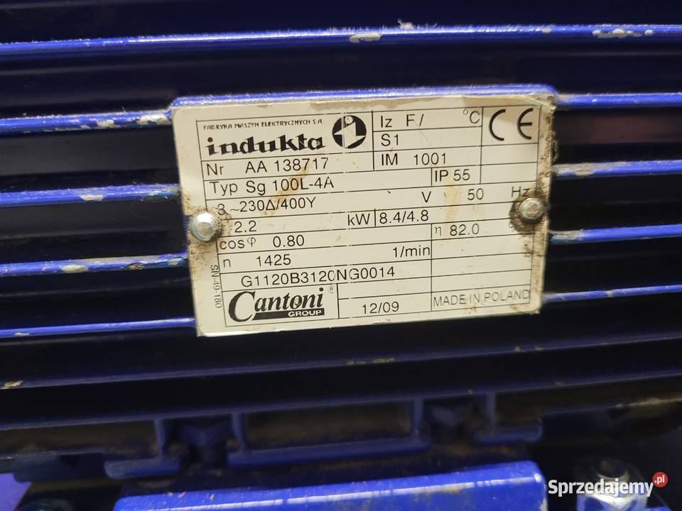 Hydrofor zestaw pompa i silnik Legionowo