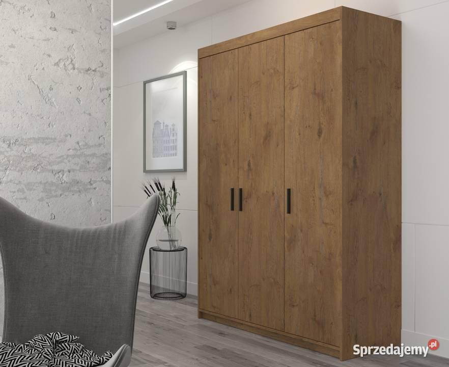 Zestaw meblościanka z szafą trzydrzwiową Meble do salonu Wrocław