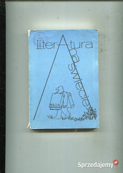 Literatura na świecie 1989 10 219 Szczecin