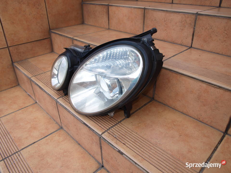Mercedes E klasa W211 lampa lewa przód zwykła wielkopolskie Kalisz