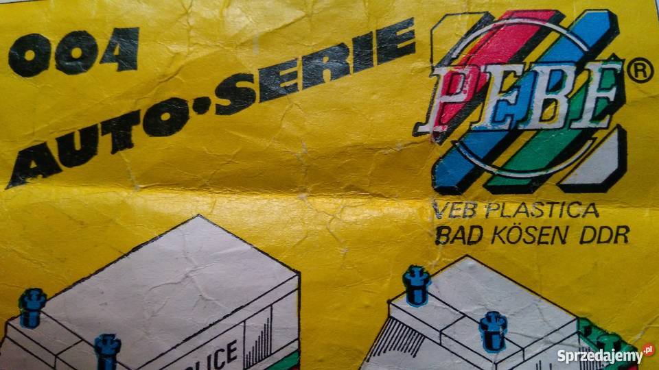KLOCKI PEBE DDR pasują do Lego składane mazowieckie