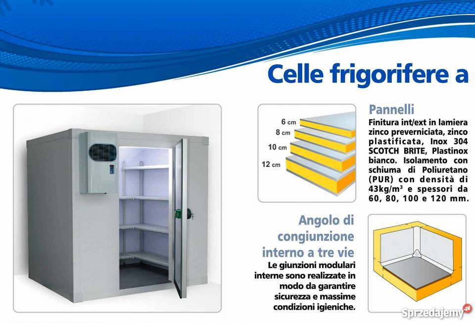 KOMORA CHŁODNICZA SKŁADANA NA ZAMKI HAKOWE mazowieckie