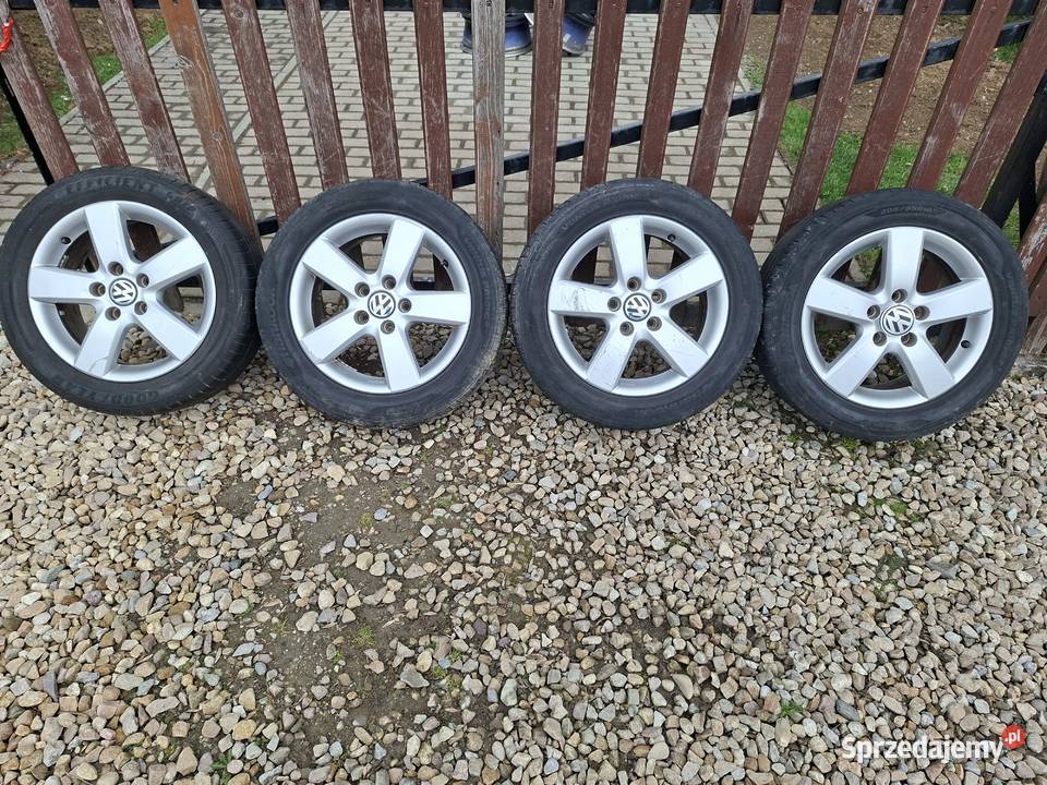 Felgi Aluminiowe r16 5x112 z oponami Lato lato małopolskie Rabka-Zdrój sprzedam