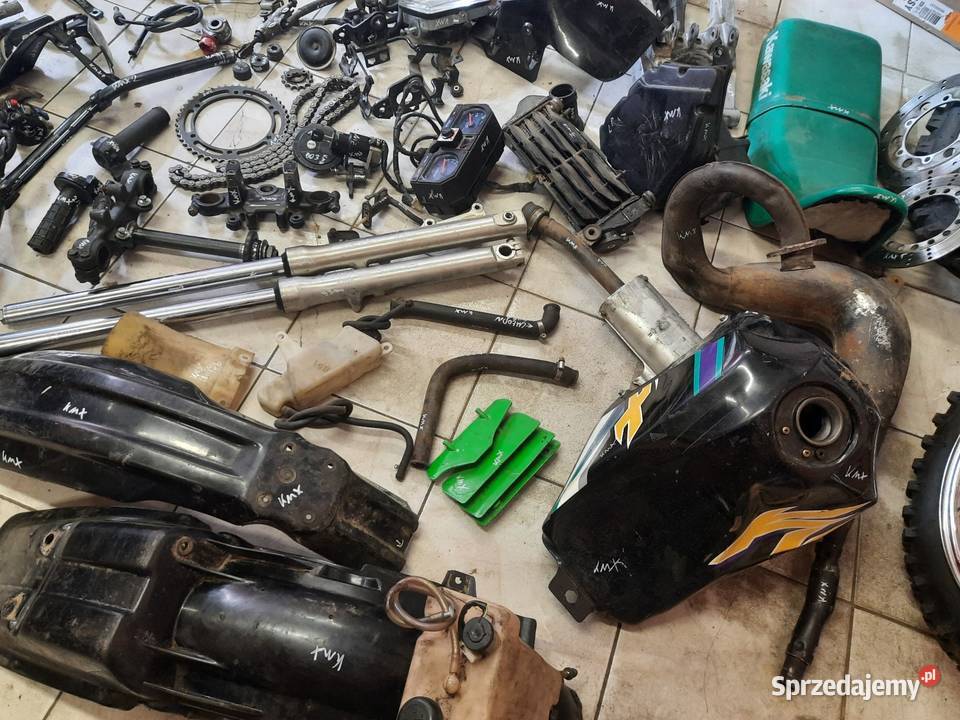 Kawasaki KMX 125 części siedzenie lampa lagi bak Jelenia Góra