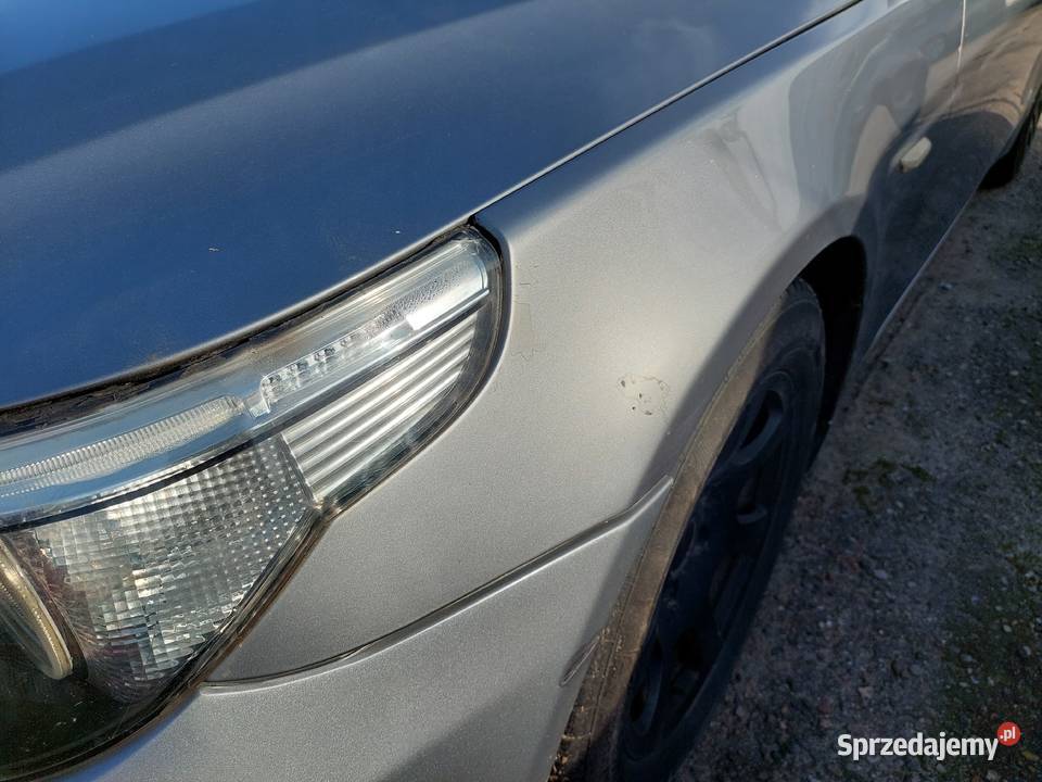 BMW E60 E61 Silbergrau A087 Maska Błotnik kujawsko-pomorskie Bydgoszcz sprzedam