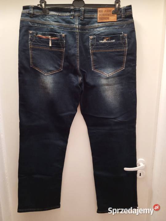 Spodnie jeans męskie duże rozmiar lubelskie Hrubieszów sprzedam