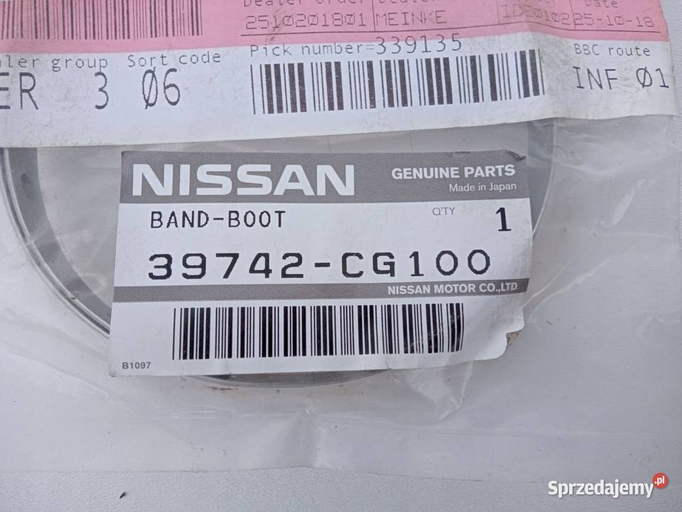 PIERŚCIEŃ PÓŁOSI INFINITI QX50 QX70 Q70 Q50 M35 Nowy Tomyśl sprzedam