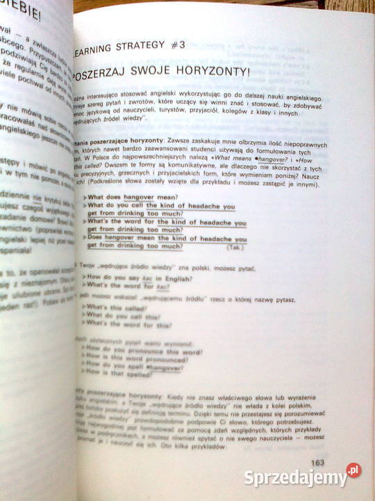The English Advisor POCIECHA Warszawa sprzedam