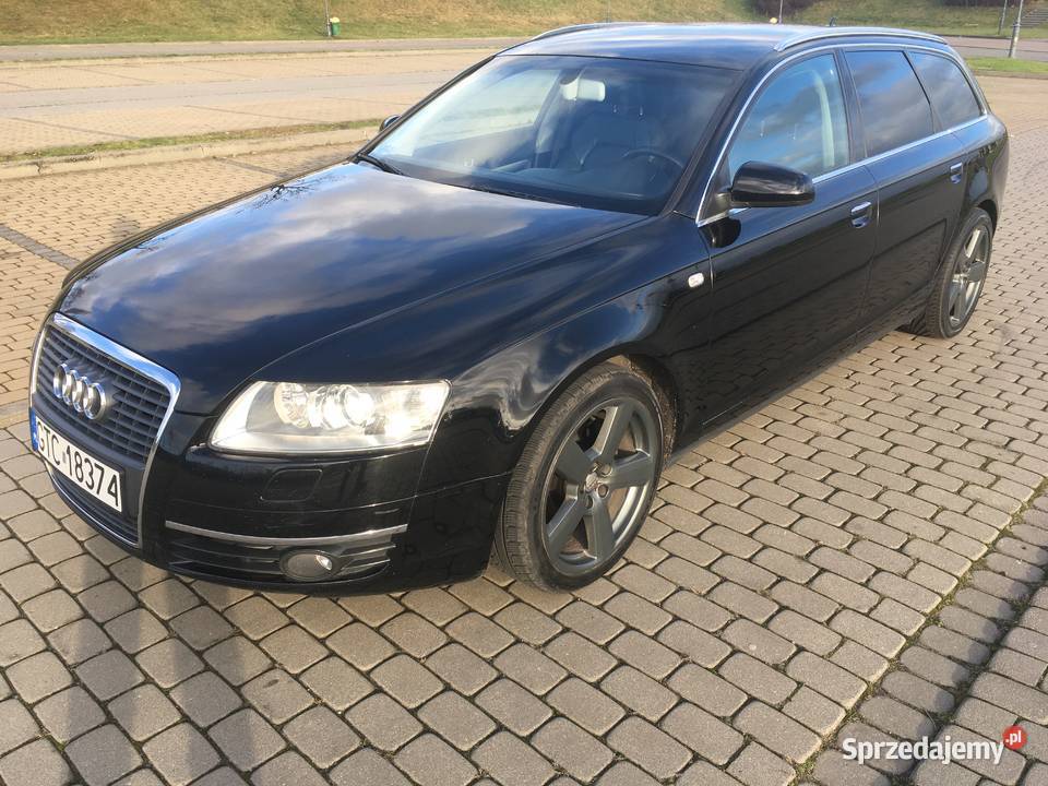 Audi A6C6 20 benz 170 skóra navi manual DVD nieuszkodzony Tczew