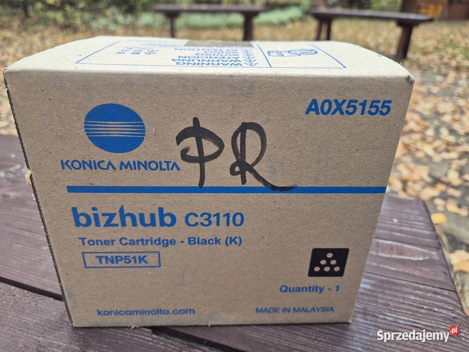 Orginalny toner KONICA MINOLTA TNP51C A0X5455 Paprotnia