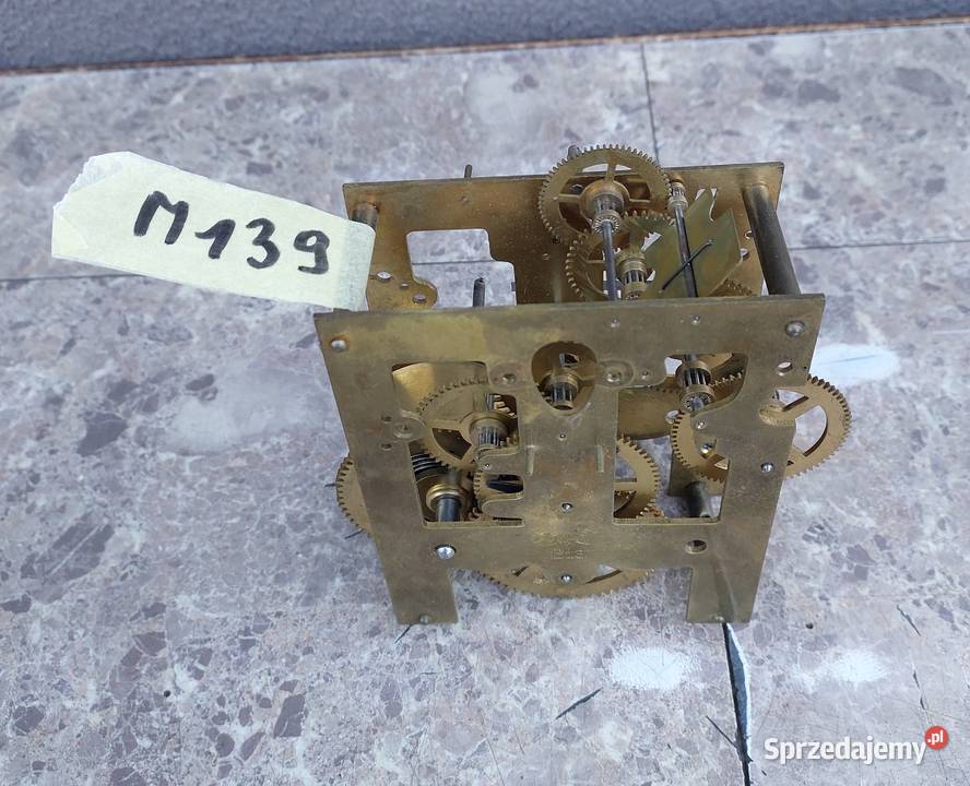 M139 Mechanizm starego zegara ściennego Junghans Tczew