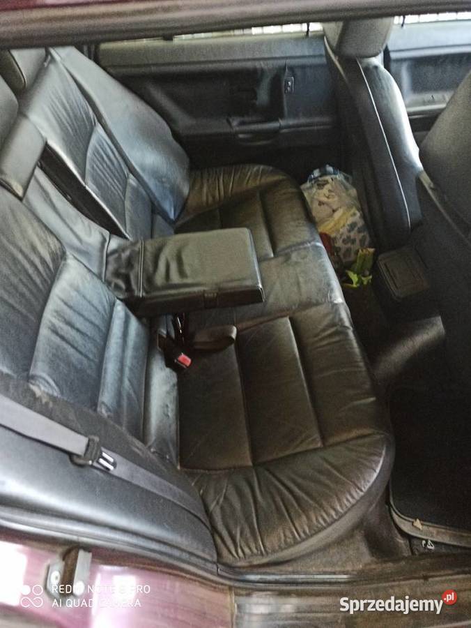 Wnętrze e36 sportsitze e36 touring czarna skóra mazowieckie Basinów