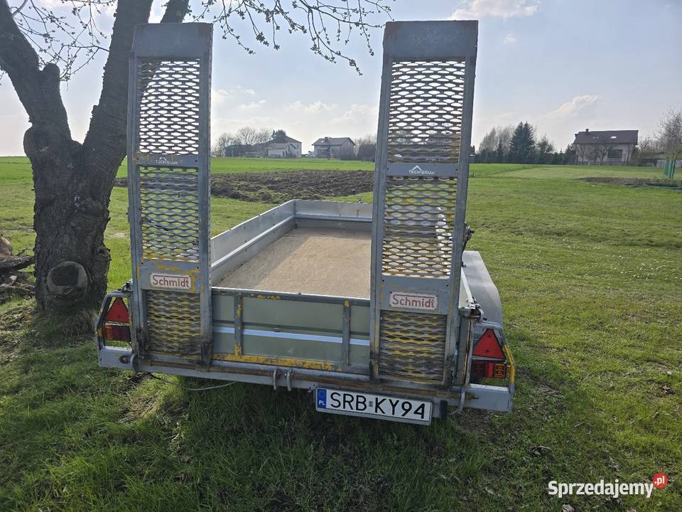 Przyczepka pod mini koparke 24 dmc 2000kg śląskie Rybnik sprzedam
