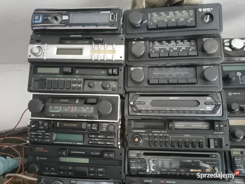 Radia BLAUPUNKTKENWOOD SONY GRUNDIG PIONNER JVC Ożarów Mazowiecki sprzedam