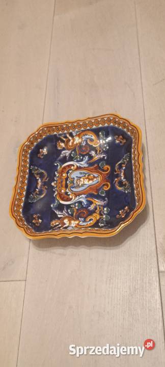 Patera talerz dekoracyjny Gien Francja Budzyń