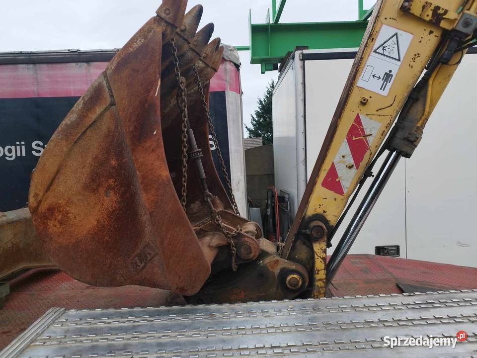 Koparka Komatsu PW160 PW1607k kabina mosty Strzyżew