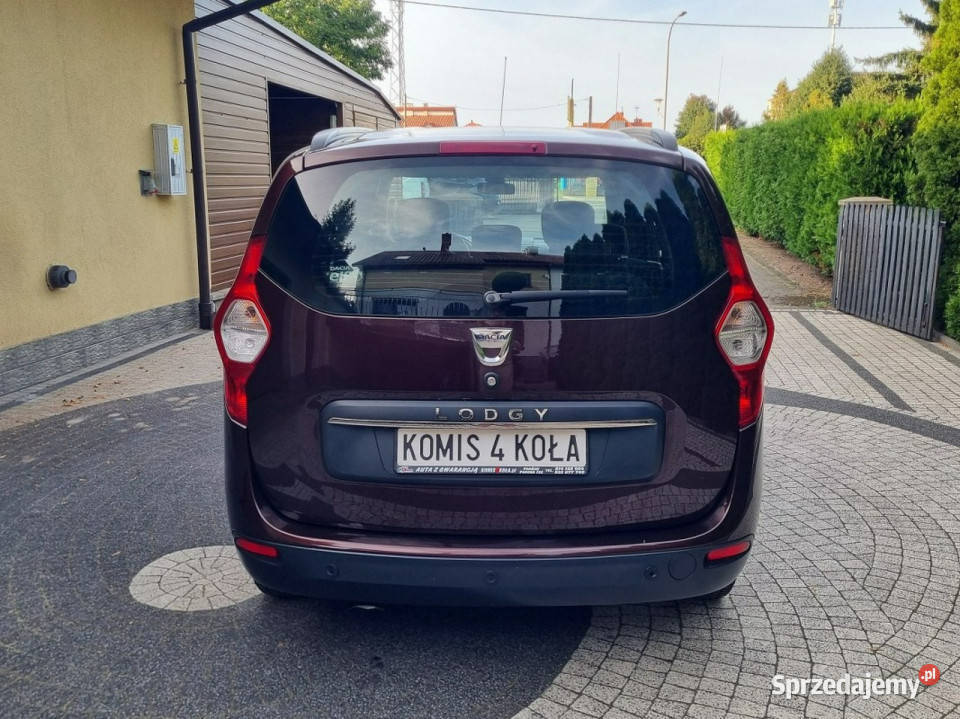 Dacia Lodgy 7 Foteli Navi Klima Kamera GWARANCJA benzyna Płońsk