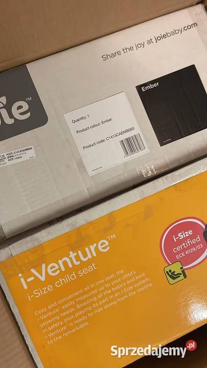 Fotelik Joie IVenture baza IBase Advance stan małopolskie
