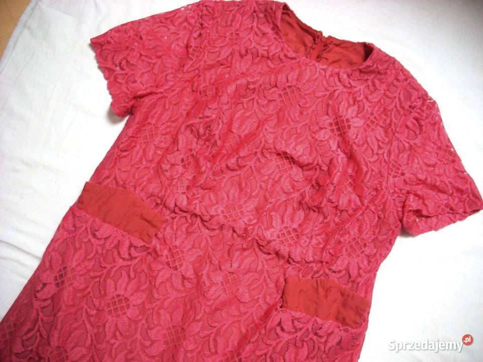 Sukienka Koronkowa Wizytowa 46 48