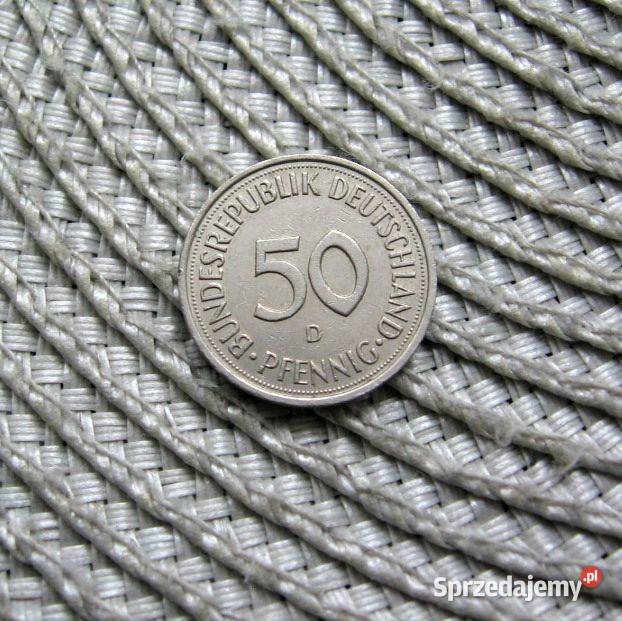 Niemcy 50 Fenigów 1990r D wielkopolskie Kalisz