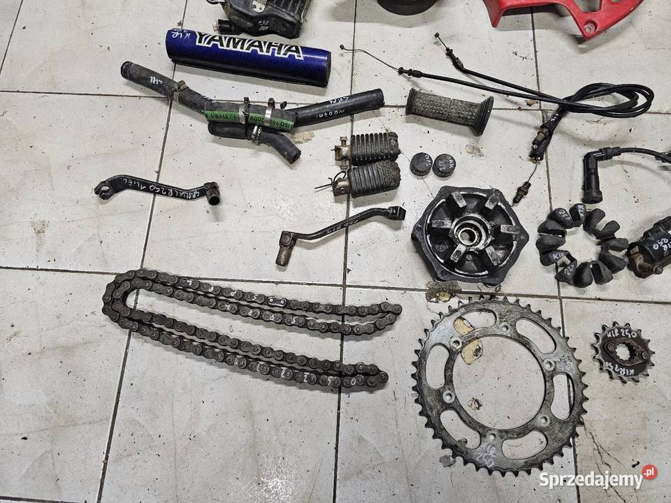 Kawasaki KLR 250 części koło napęd zabierak dolnośląskie Jelenia Góra