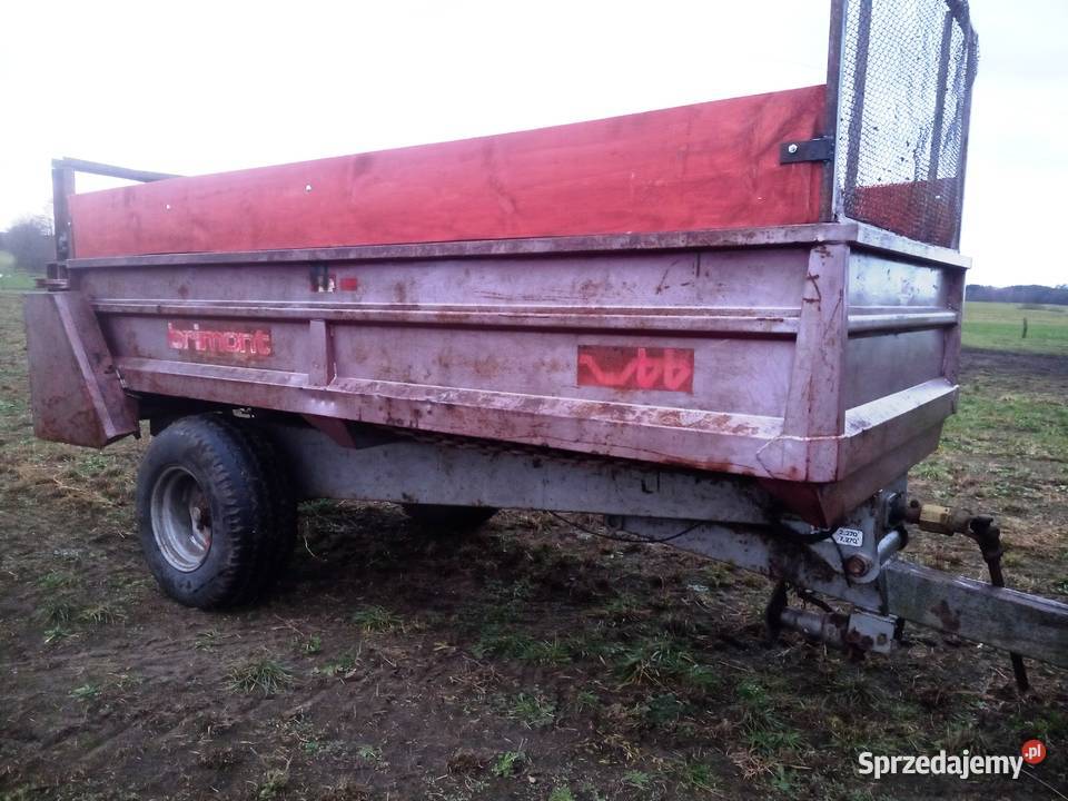 Rozrzutnik obornika 7t Brimont Rozrzutniki obornika mazowieckie Kadzidło