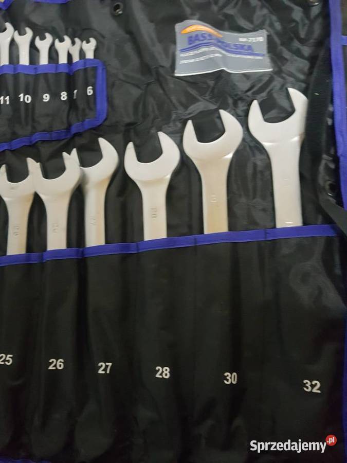 ZESTAW KLUCZE PŁASKO OCZKOWE 25 632mm BASS Głogowa