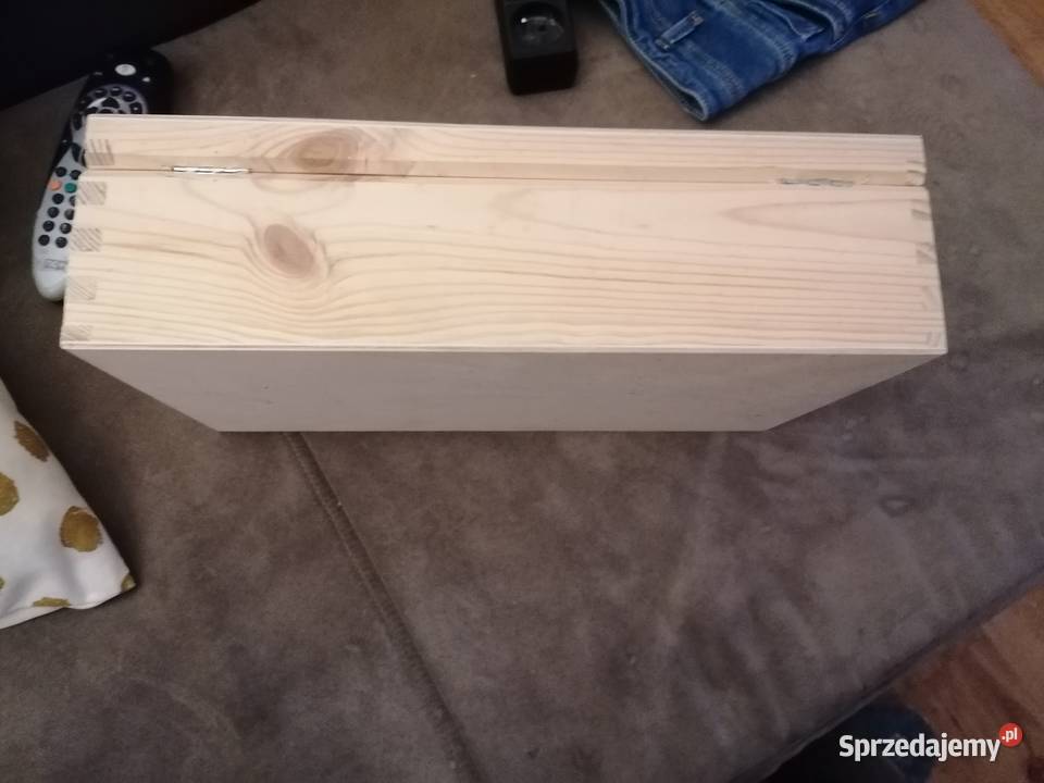 Pudełko pudło zamykane drewniane wielkopolskie Poznań
