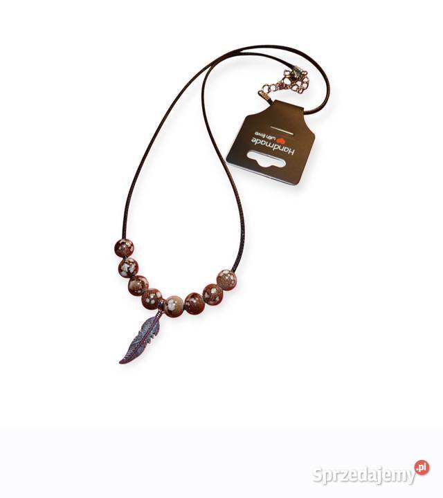 Naszyjnik piórko śląskie Gliwice