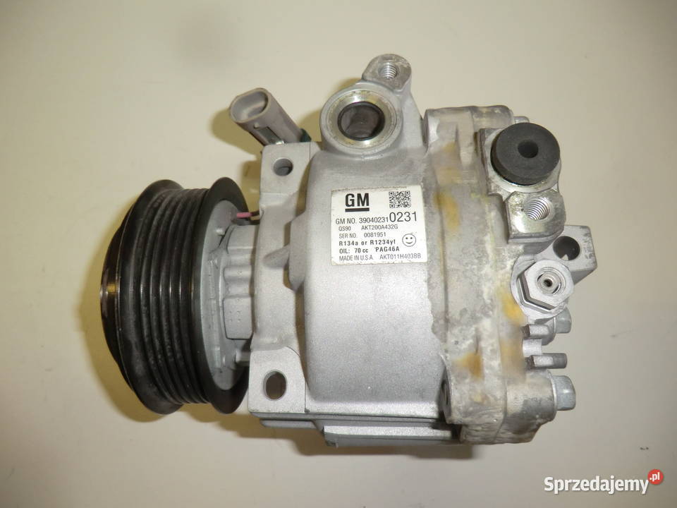 Opel OE 39040231 kompresor sprężarka Części samochodowe Krzeszowice