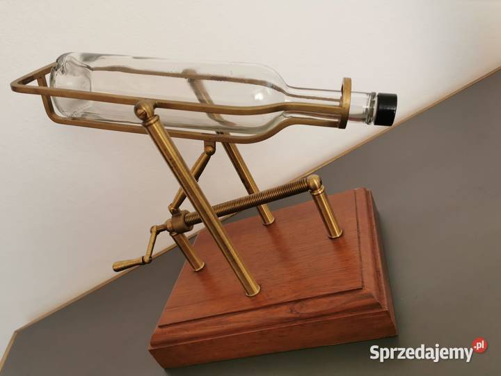 Regulowany stojak na butelkę alkoholu mosiądz Rzeszów