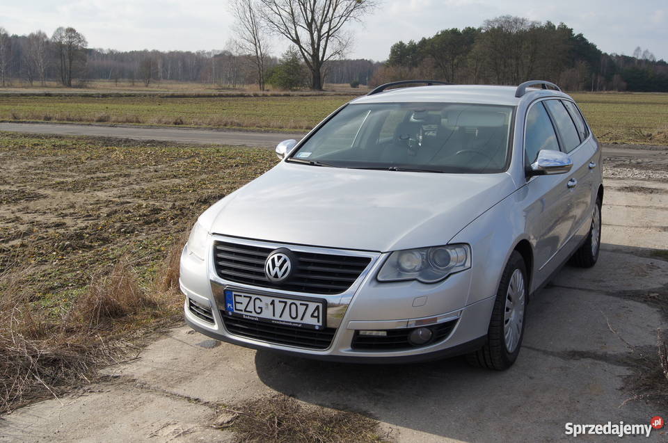 VW Passat B6 20TDI 170 wyposażenie srebrny Aleksandrów Łódzki sprzedam