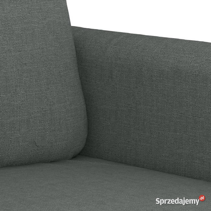 Sofa 2osobowa ciemnoszara 120 tapicerowana Warszawa