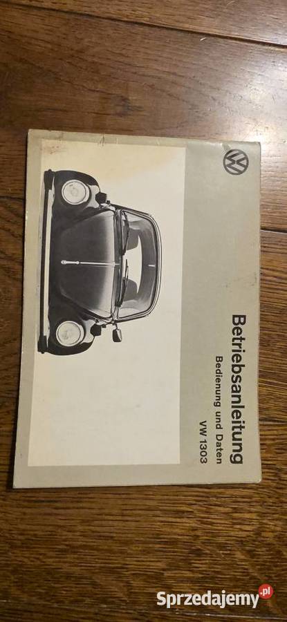 VW GARBUS 1303 instrukcja obsługi 011973