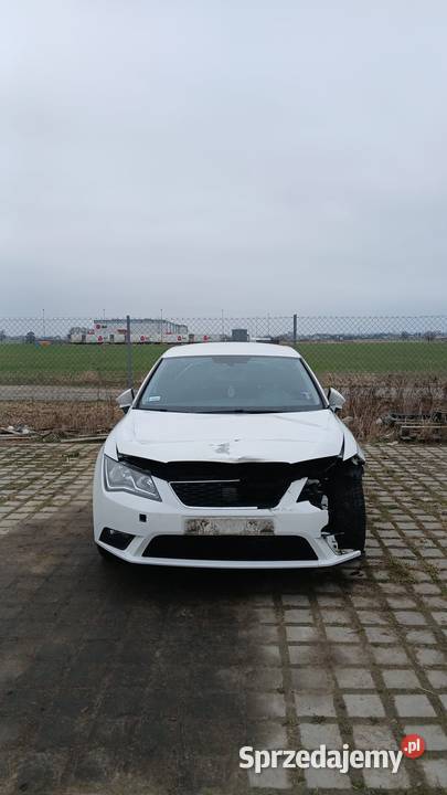 Seat Leon 16 tdi 2013 uszkodzony wielkopolskie Leszno
