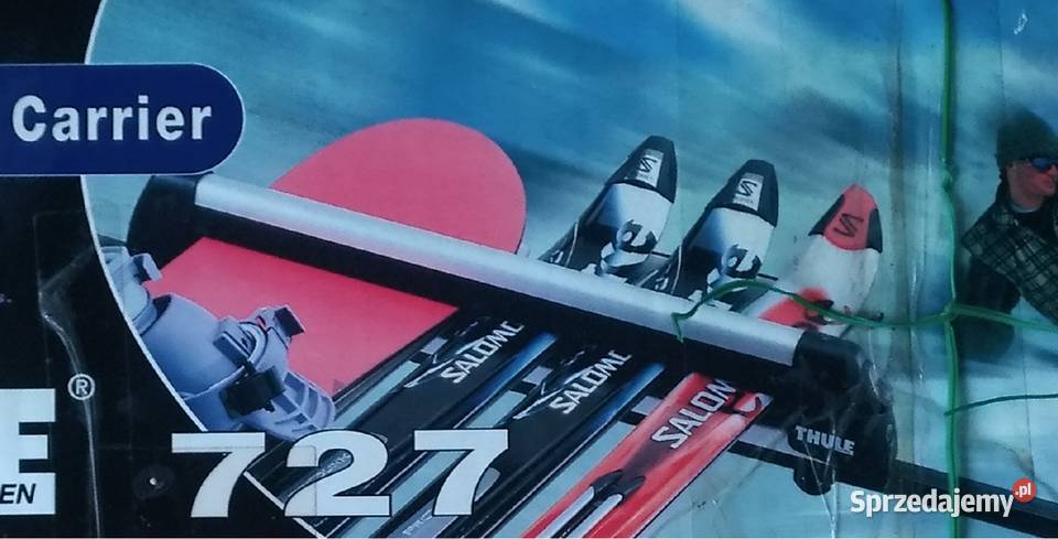 Uchwyt na narty Thule Deluxe 727 6 par nart 4 Łódź sprzedam
