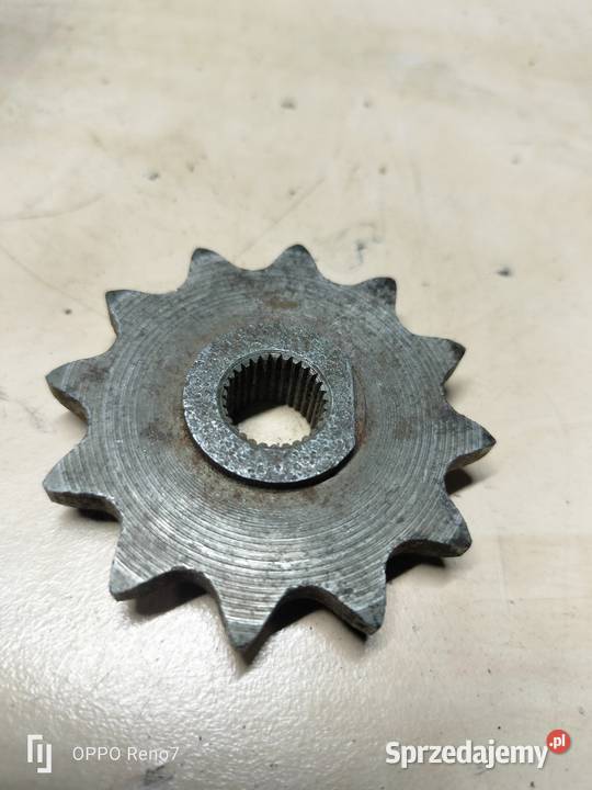 Zębatka przód 12 zębów Komar motorynka
