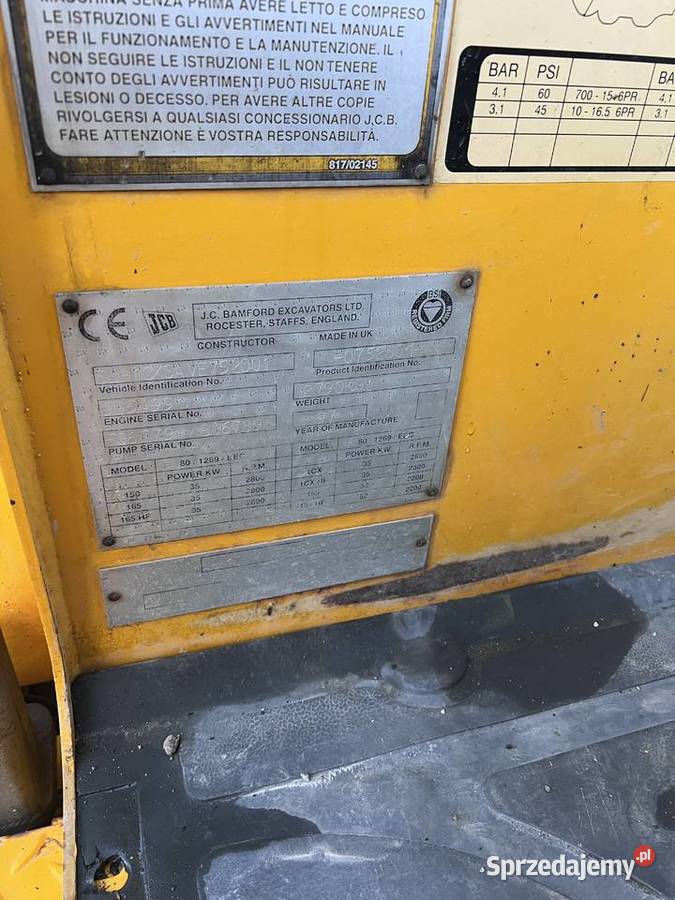 Koparko ładowarka JCB 1cx minikoparka bobcat Wolbrom