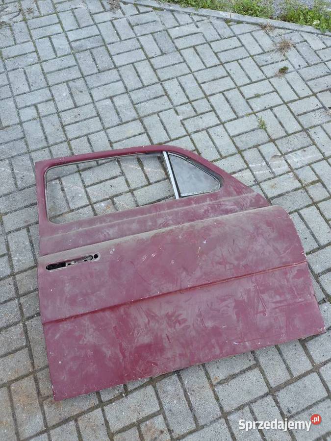 Drzwi prawe zabytkowa Skoda Octawia 1962 Spartak Janów Lubelski