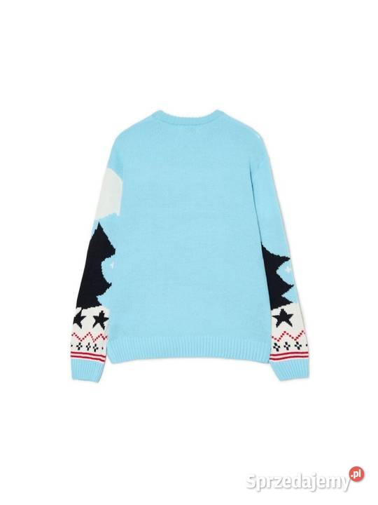 Cropp Świąteczny sweter z jamnikiem sweter Warszawa