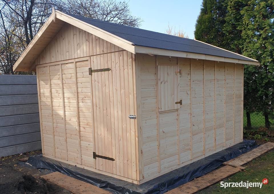 Domek drewniany ogrodowy altanka na narzędzia Zimnowoda