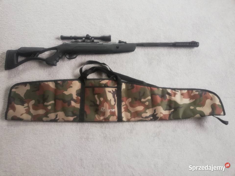 Torba pokrowiec na wiatrówkę BROŃ z lunetą Nowy Sącz
