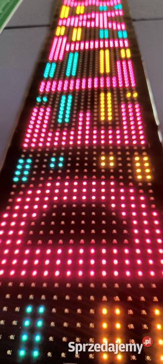 LED taśma napisy oczy kolorowe Gadgety motoryzacyjne śląskie Zawiercie