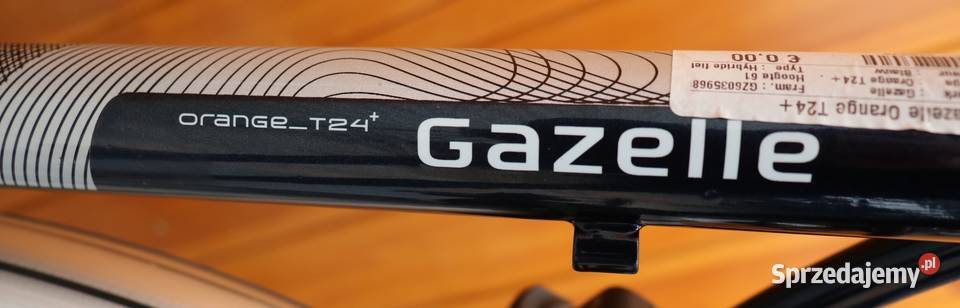 Rower męski Gazelle OrangeT24 I inne rowery Trekkingowe Milanówek