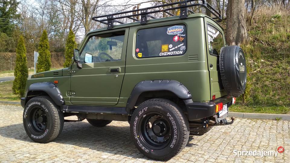 Suzuki samurai 19td sj419td xud9 4x4 wspomaganie homologacja na ciężarowe Piaski