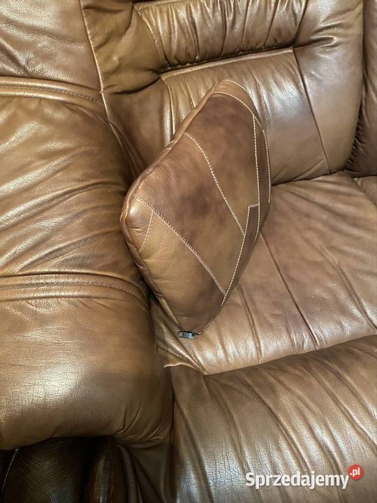 Zestaw Kler drewno skóra Dębowo skórzany Komplet opolskie Opole