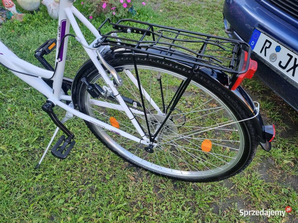 Rower Aluminiowy Damka 6 Biegów Amortyzator Miejskie Dzierżoniów