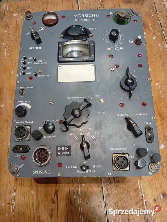 Radiostacja R104 M lata 60 te Nysa sprzedam