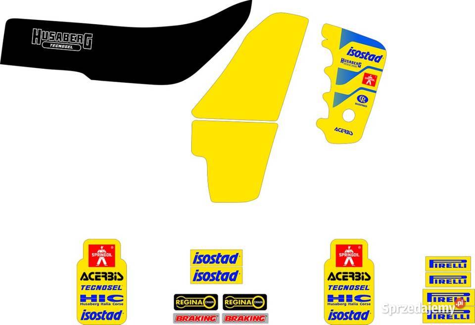 OKLEINA HUSABERG FE FS 199099 REPLICA HUSABERG Mrągowo